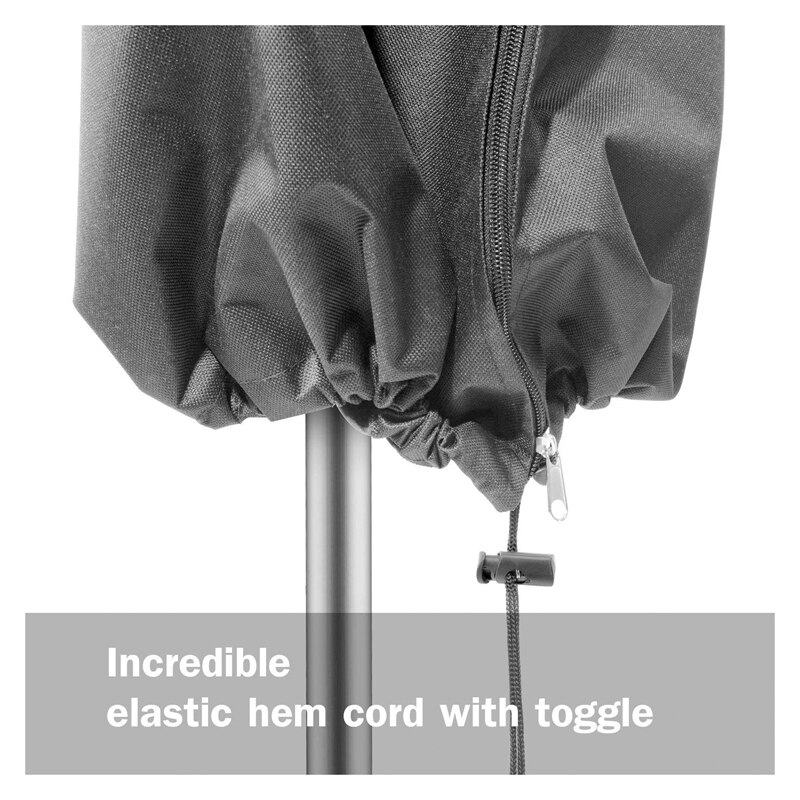 Waterdichte Patio Paraplu Met Rits Outdoor Paraplu Winddicht Beschermende Cover Tuin Cantilever Parasol Paraplu Case