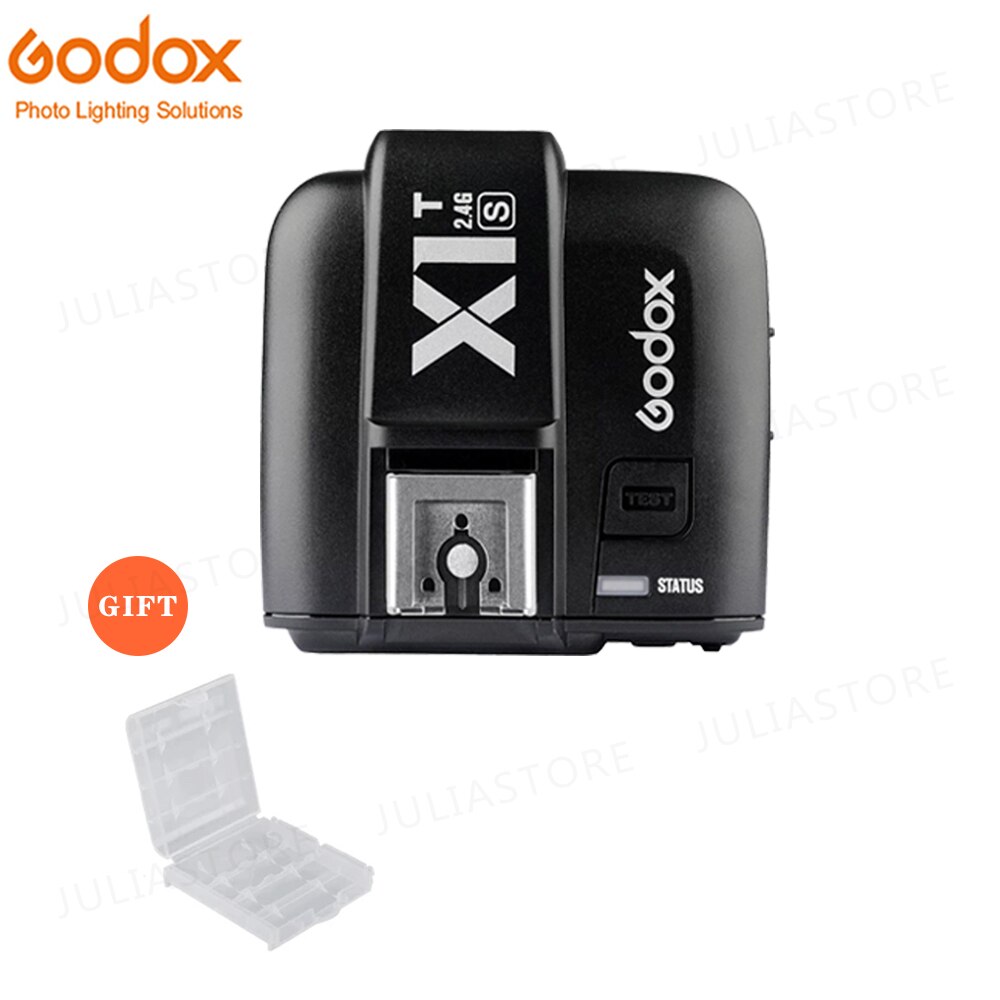 Godox  x1t- s ttl-trigger 1/8000s 2.4g draadloze zender voor sony alpha  a6000 a6500 a6300 a58 a7 sii  a37 -camera's met mi-schoen