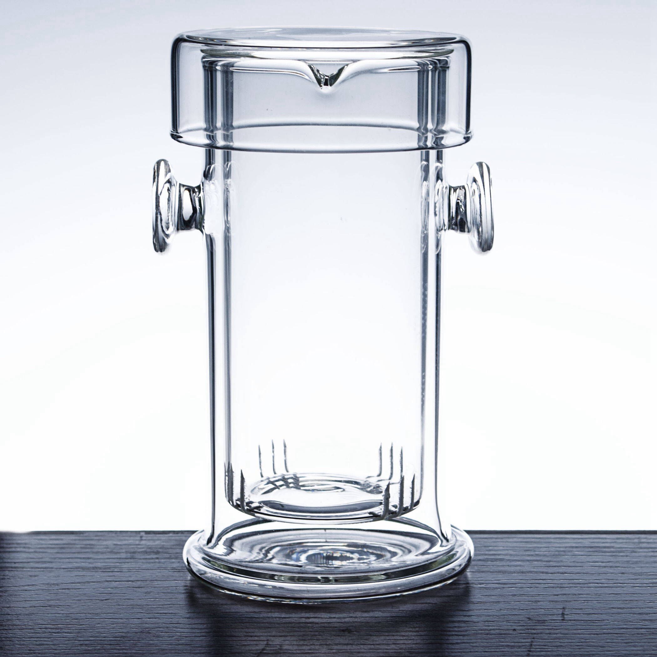 1PC Red / White / Dragon-shaped Handle Heat Resistant Glass Teapot w/ infuser & Lid