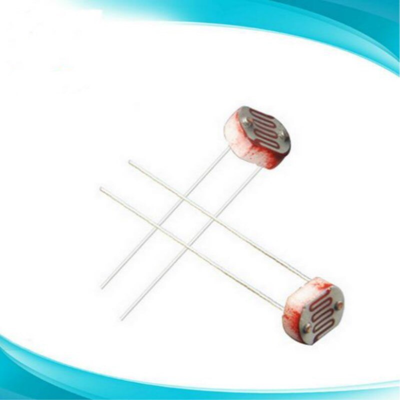 20PCS x 5528 Light Dependent Resistor LDR 5MM Photoresistor and retail Photoconductive resistance for arduino