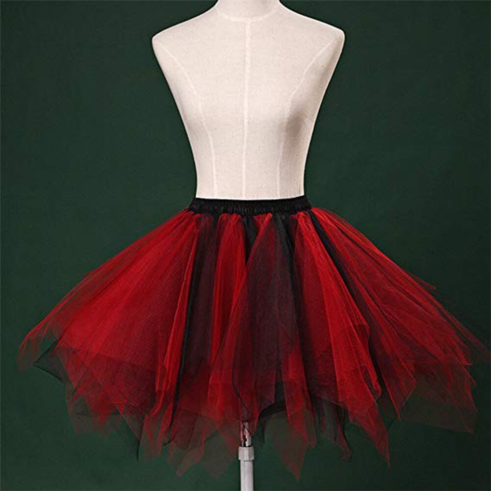 White Short Petticoat Tulle Crinoline Underskirt For Girl Wedding Accessories Ballet Petticoat