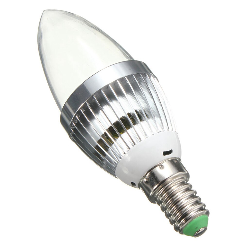 E14 3W RGB LED Color Changing Candle Light Lamp Bulb +Remote Control Kit