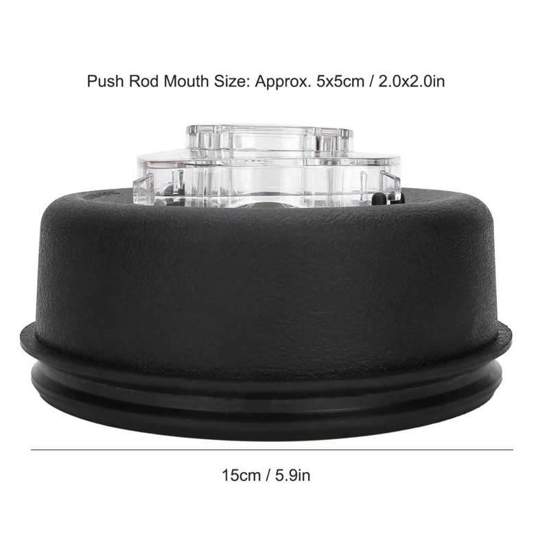 Juicer Blender Upper Lid with Plug Replacement Parts Fit for Vitamix 64oz