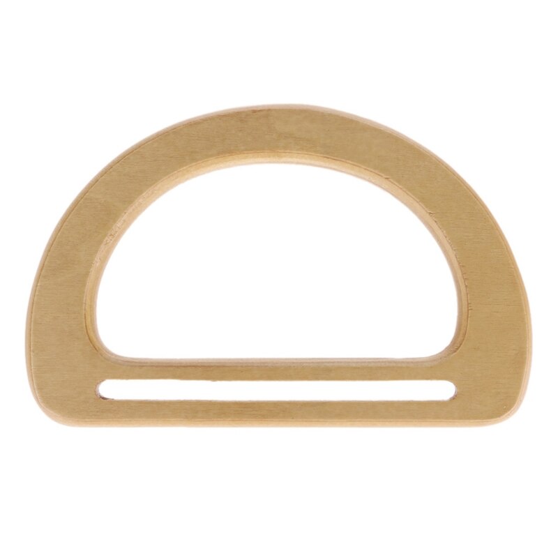 Reemplazo de mango de bolso de madera, accesorio para manualidades, fabricación de bolsos, compras,: Wood color