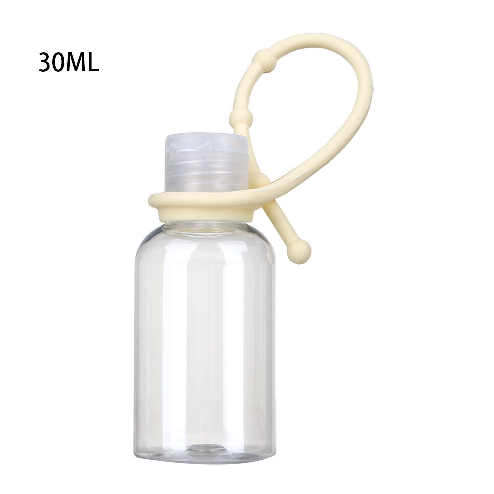 30/50ml Empty Bottles Travel Portable Hand Washer Dispenser Perfume Refillable Bottles for Wash-Free Hand Sanitizer: 30ml yellow