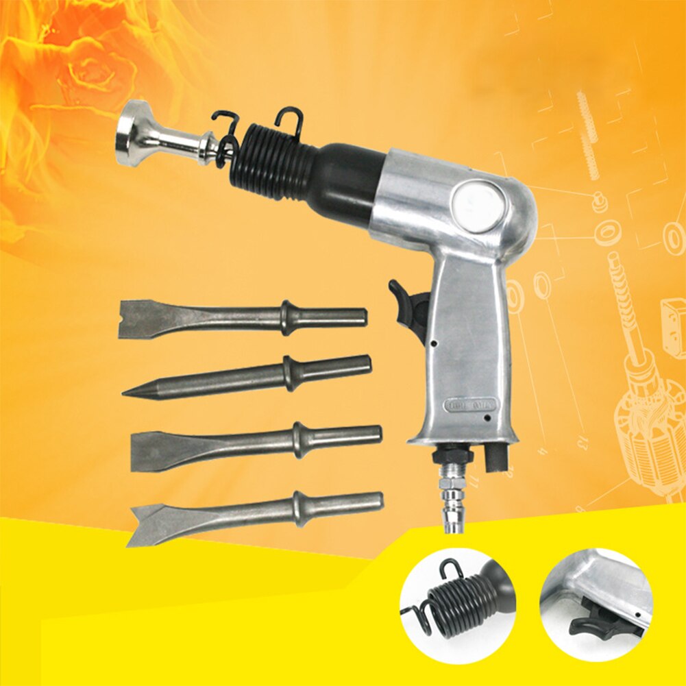 Air Hammer Pneumatic Rust Remover Shovel 150mm Smooth Industrial Reciprocating Trimming Tools Oscillating File Lapping