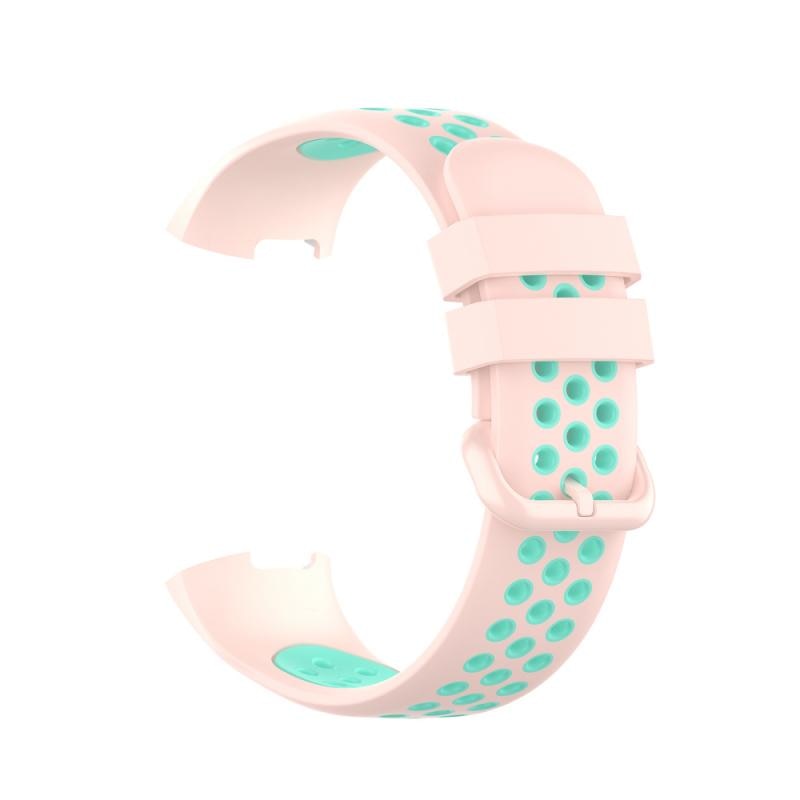 SDual-color Silicone Strap For Fitbit Charge 4/3 SE Smart Watch Band Smart Bracelet Fitbit Charge4/3 Wristband For Women Men