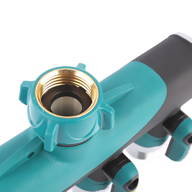 divisore per rubinetto per tubo da giardino resistente a 1-2-4 gareggiare, adattatore per divisore per rubinetto esterno per tubo dell'acqua, divisore per rubinetto dell'acqua