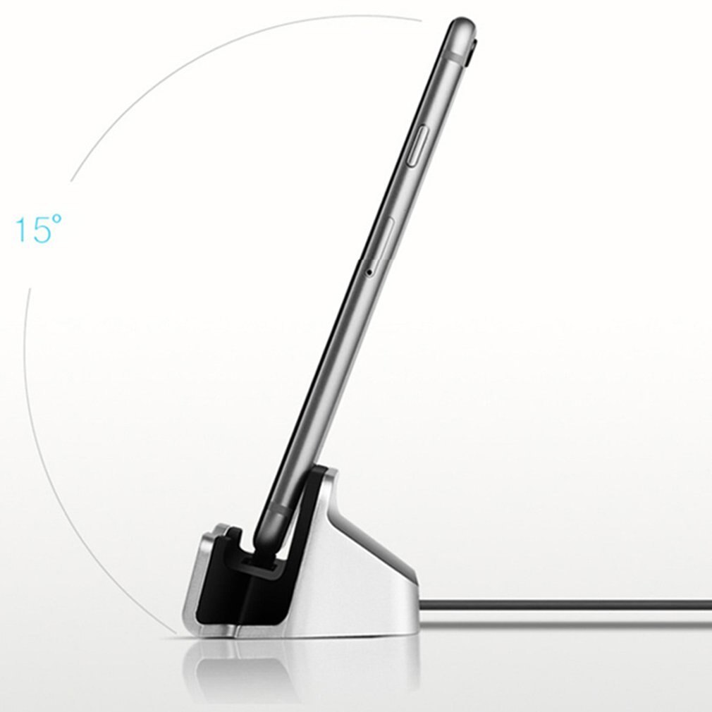 USB Kabel synchronisieren Wiege Ladegerät Basis Ladung Dock Bahnhof Für Android Für Typ-C Stehen Halfter Ladestation Dock Bahnhof