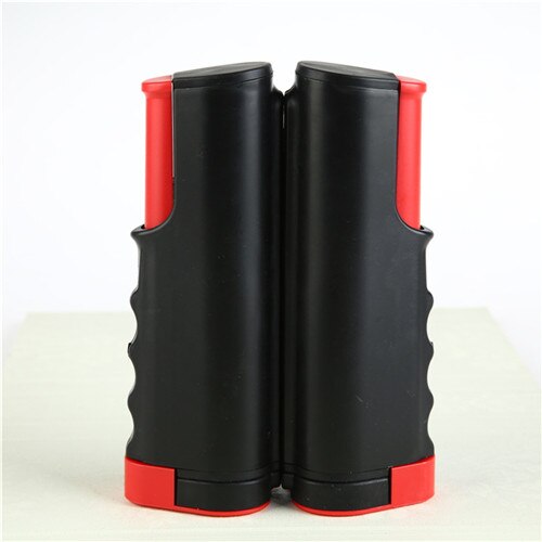 Antideslizante malla Net para tenis de mesa de reemplazo con firme para una pieza retráctil deporte suministros red gimnasio portátil Universal: Black Red