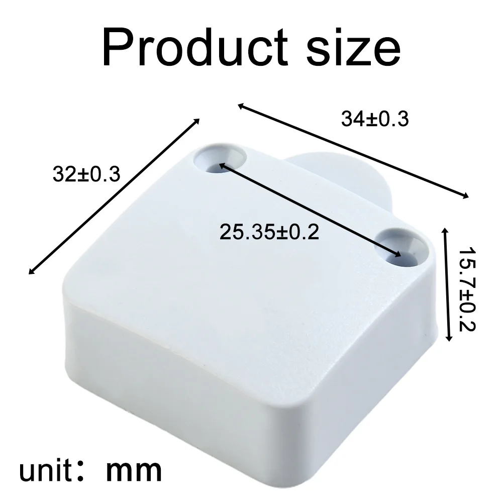 4*Self-resetting Resetting Door Switch Wardrobe Light Switch Cupboard Doors Sliding Doors Cabinet Control Switches