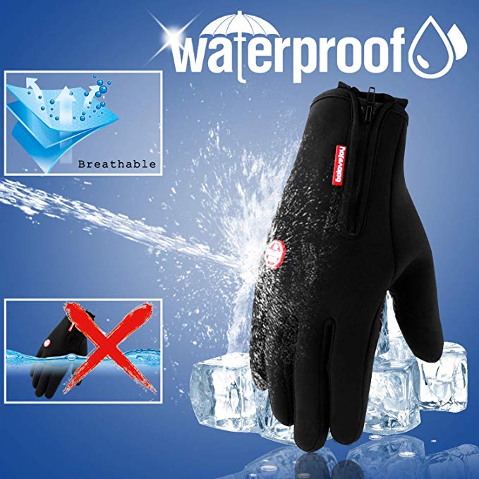 Waterdichte Winter Warme Handschoenen Mannen Ski Handschoenen Snowboard Handschoenen Motorrijden Winter Touchscreen Sneeuw Windstopper Sneeuw Handschoenen