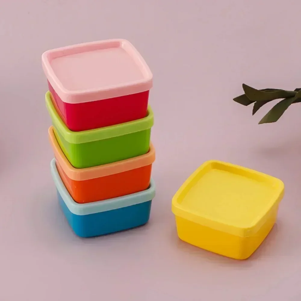 5Stck Mini quetschen Flasche Mittagessen Kasten Kunststoff Würze Flasche Ketchup Salat Dressing Würze Tragbare Lebensmittel Behälter: verrotten