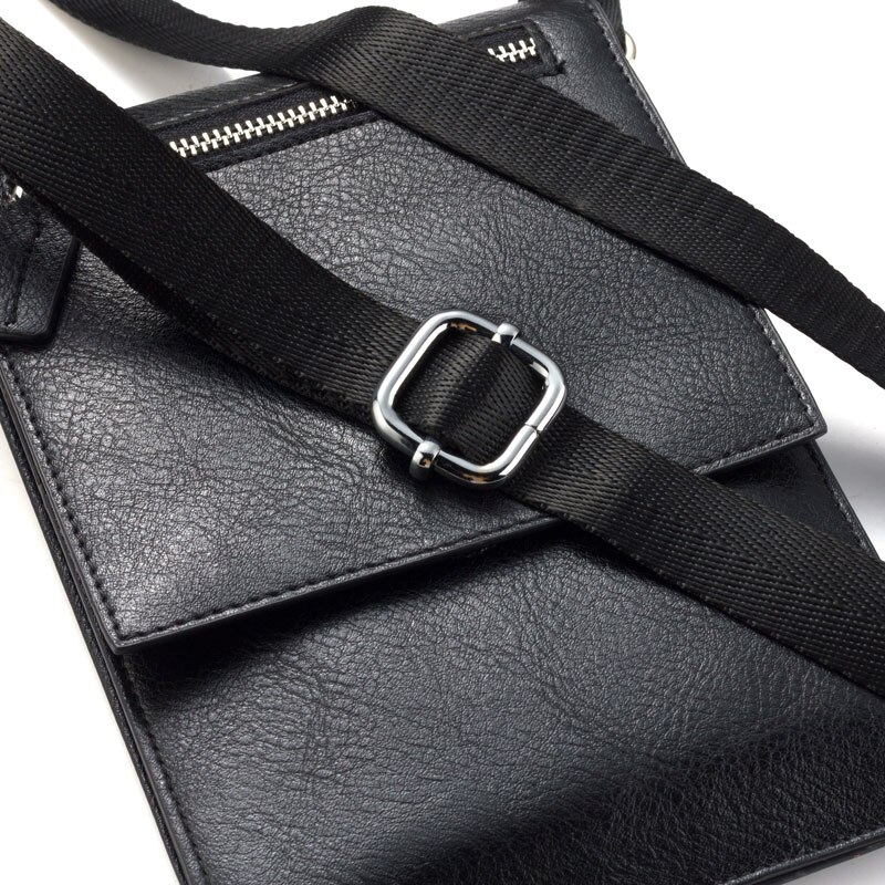 CHEZVOUS 6.4 polegada Malote Do Telefone Móvel para o iphone Samsung Huawei Xiaomi Smartphones Homens Mulheres Saco de Ombro Pequena Bolsa de Viagem