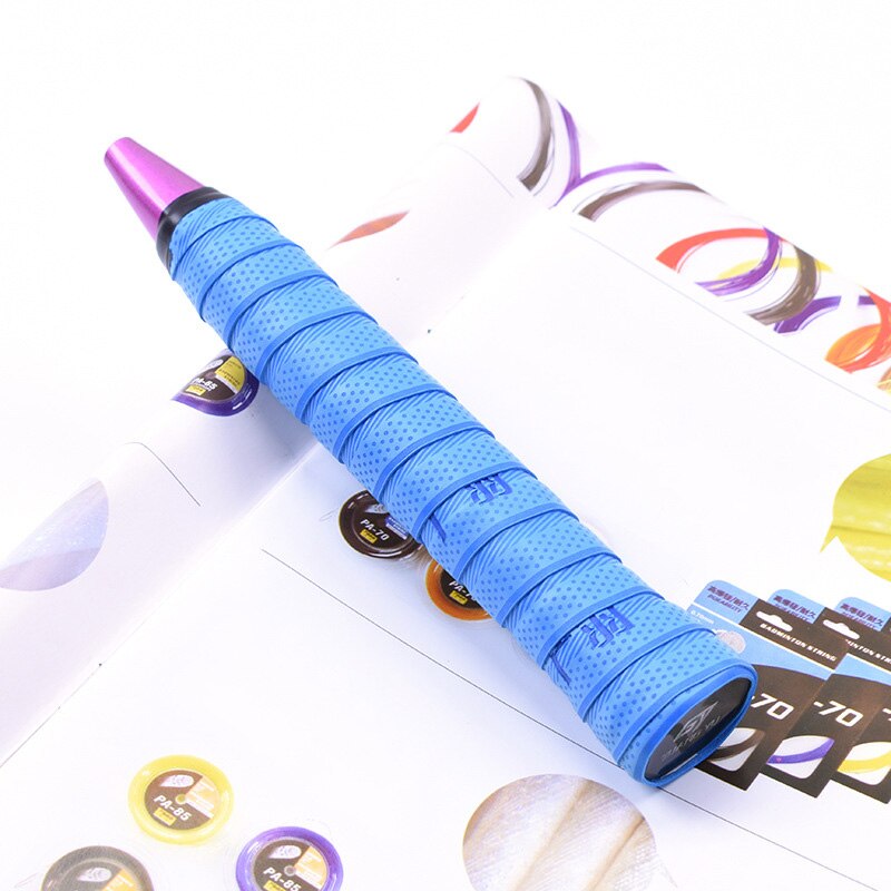 Squash Grip Anti Slip Tennis Badminton Racket Overgrip Super Absorbent Pu Racquet Grip Badminton Accessory YS-BUY: Blue