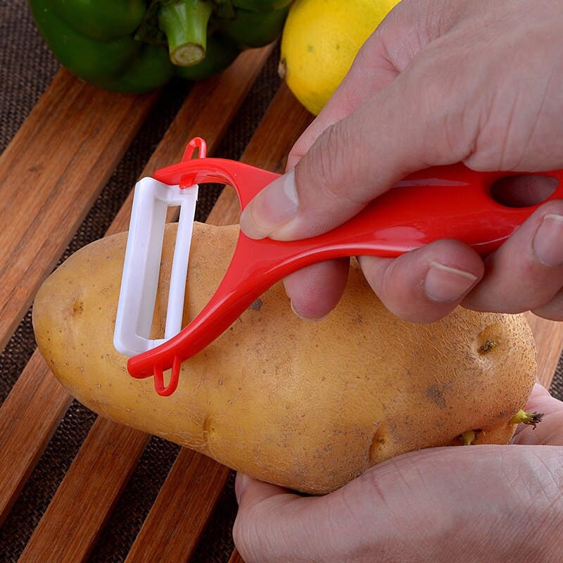 The Ceramic Kitchen Knives White Pure color Handle Paring Pare Peel Slice Cooking Tool Ceramic Knife