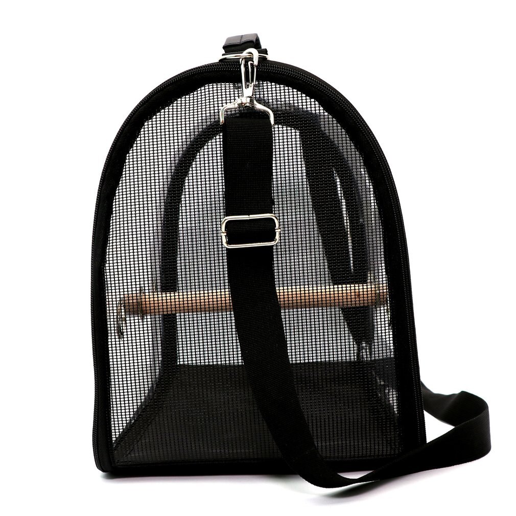 Bird Travel Cage Outer Cage Travel Cage Pvc Transparent Bird Cage Breathable Bird Cage Parrot Handbag Backpack