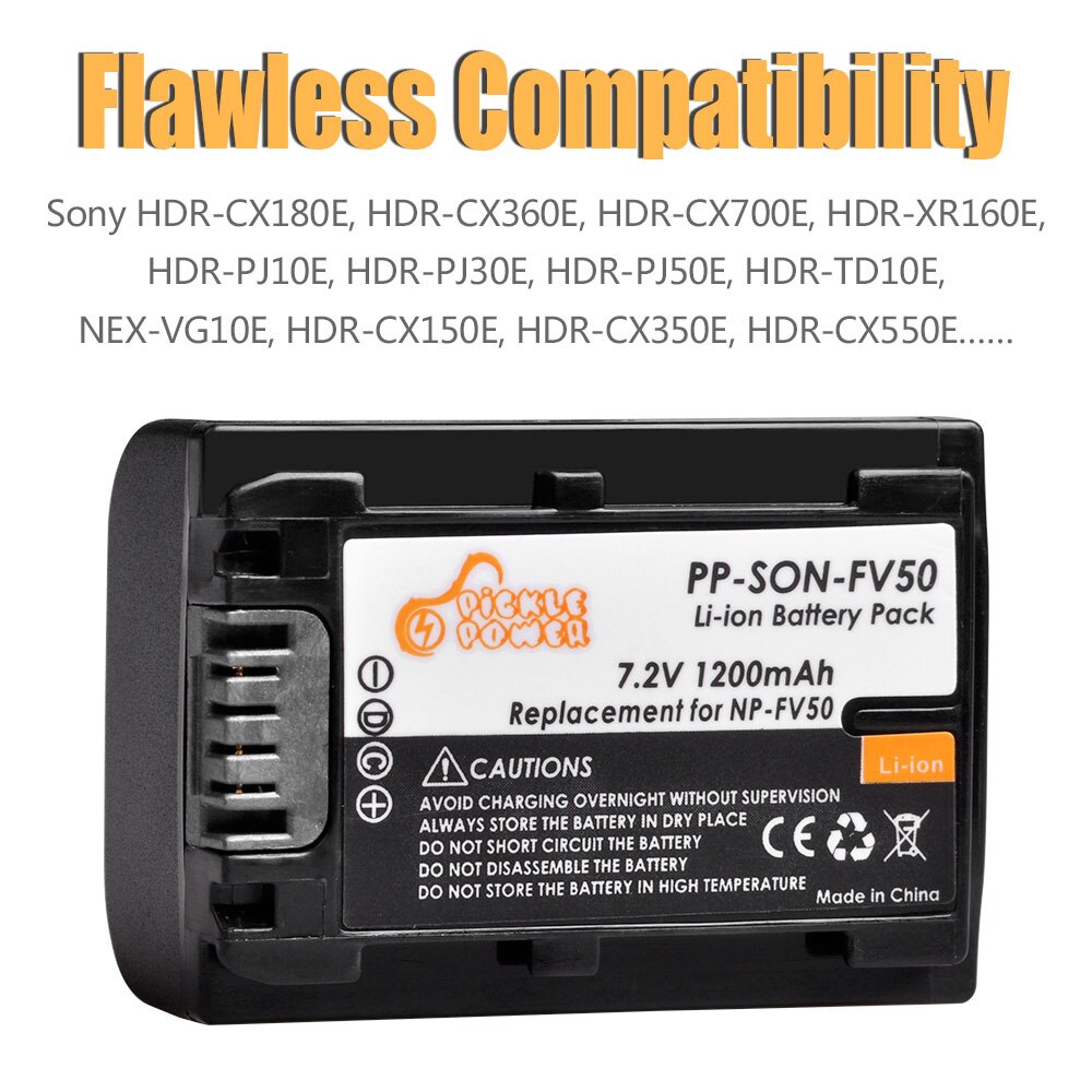 Voor Sony Np FV50 NP-FV50 Batterij + Lcd Oplader Voor Sony Hdr XR550E XR350E CX550E CX350E CX150E Dcr SR68E SX83E SX63E SX43E CX230