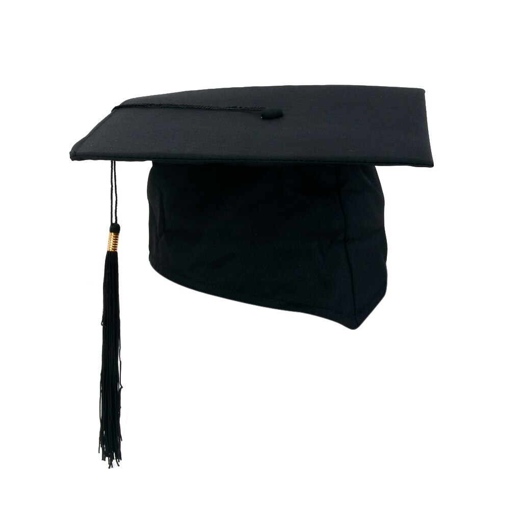 Sombrero de Mortarboard para adultos, disfraz de profesor, graduación, vestido de escolar