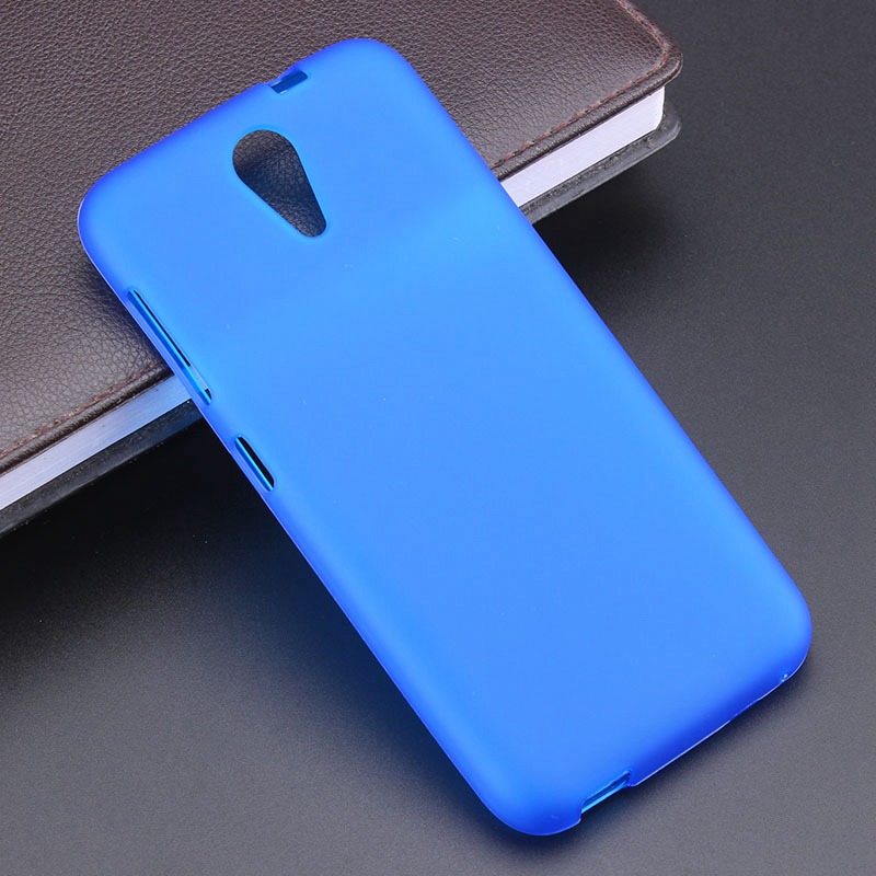 Gel TPU doux Anti-dérapage Coque arrière pour HTC Desire 620 620G 620G/820 Mini 5.0 pouces téléphone en caoutchouc silicone sac Coque Fundas: Dark Blue