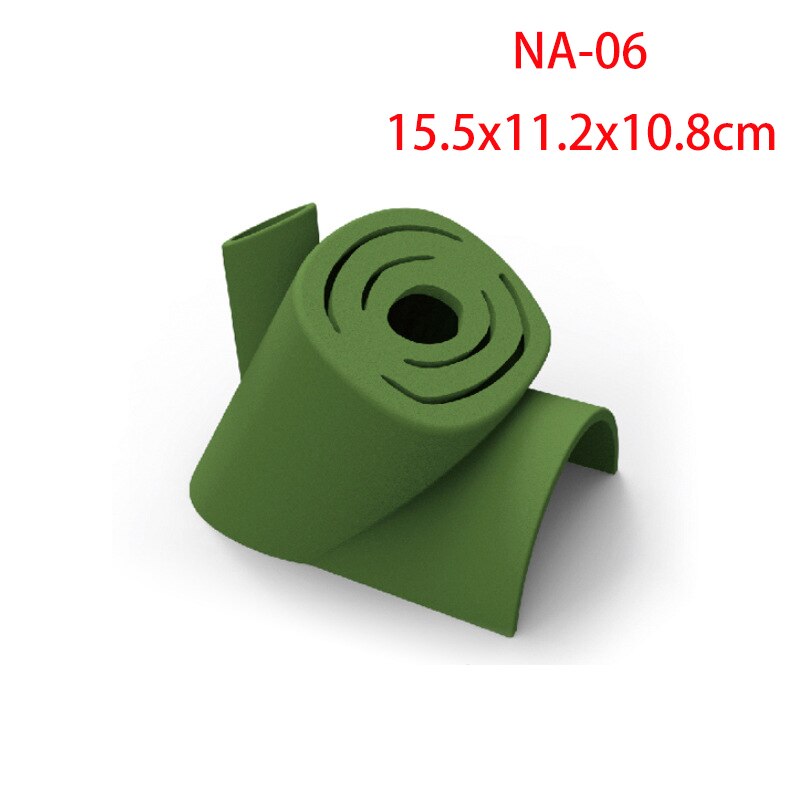 Reptile Hiding Cave Animal Pet Case Eggs Shell Decoration For Turtle Lizard Snake Frog Tortoise Hide Decor Accessories: NA-06