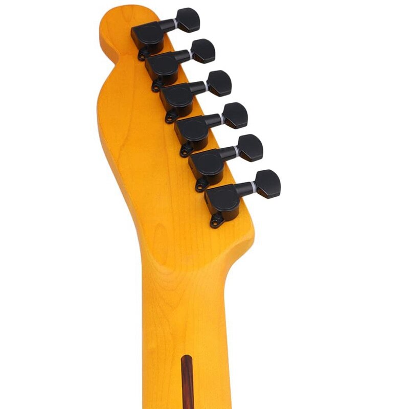 4 stuks gitaar stempennen 2r & 2l tuners stemmechanieken met eindstukken voor snaarbas accessoires zwart
