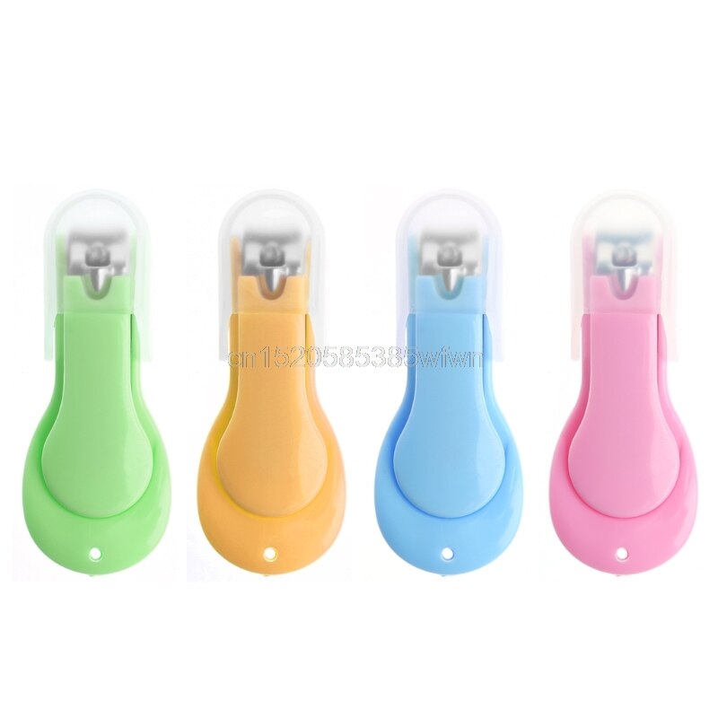 Baby Sicher Nagel Clipper Cutter Trimmer Scissor Maniküre Für Infant Neugeborenen Farbe Zufällig # HC6U #