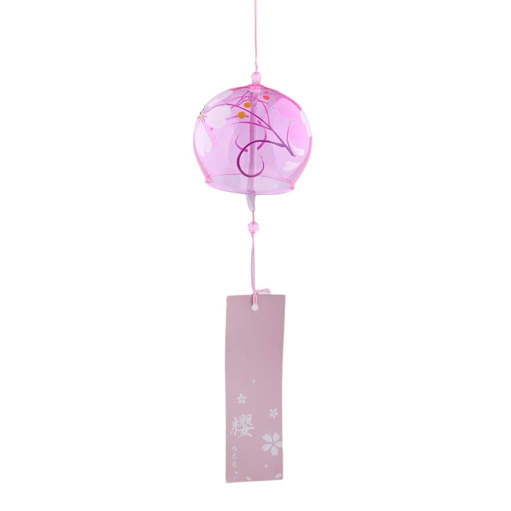japonaise verre vent cloche Furin vent carillons maison suspendus décor: 20