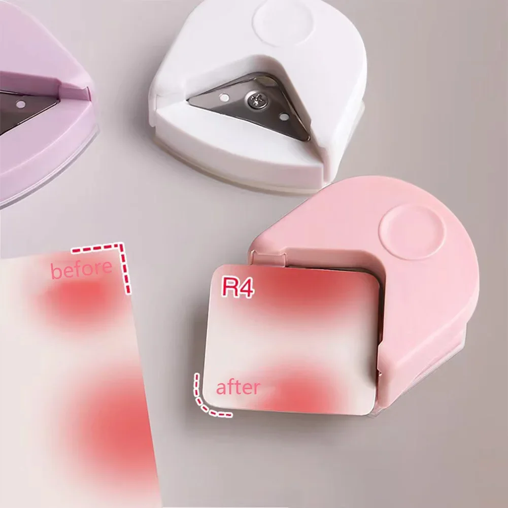 Mini Papier Schneiden Und Abrunden Cutter Ecke Kunststoff PVC Film Maker Maschine Papiere Fotos Karte Trimmer Büro Schule Liefert