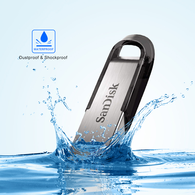 Genuine Ultra Flair USB 3.0 Flash Drive 64GB Flash Stick 128GB 256GB Pen Drive High Speed 32GB Memoria Key Metal U Disk