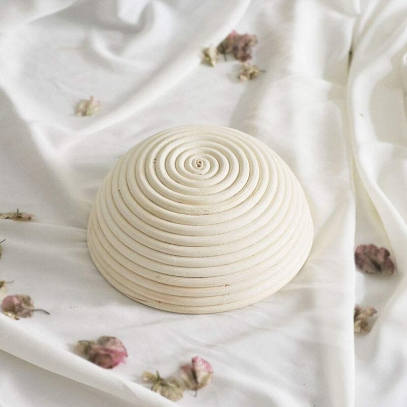 Ronde Brood Correctie Mand Handgemaakte Pasta Rota Stijgende Kom Professionele Bakkers Brood Mand