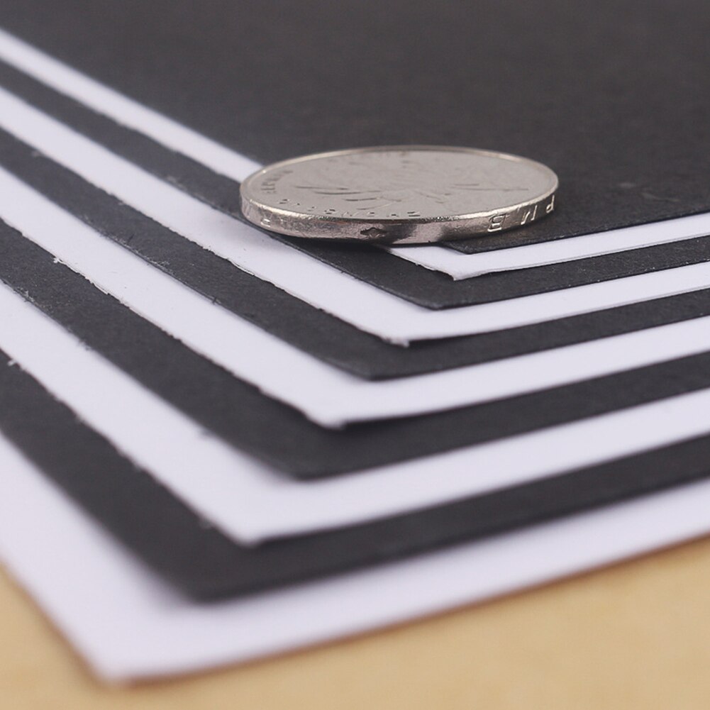 20Pcs Flexible No-coarse Vintage Blank A4 Kraft Paper Notes Card Painting DIY Scrapbook Material