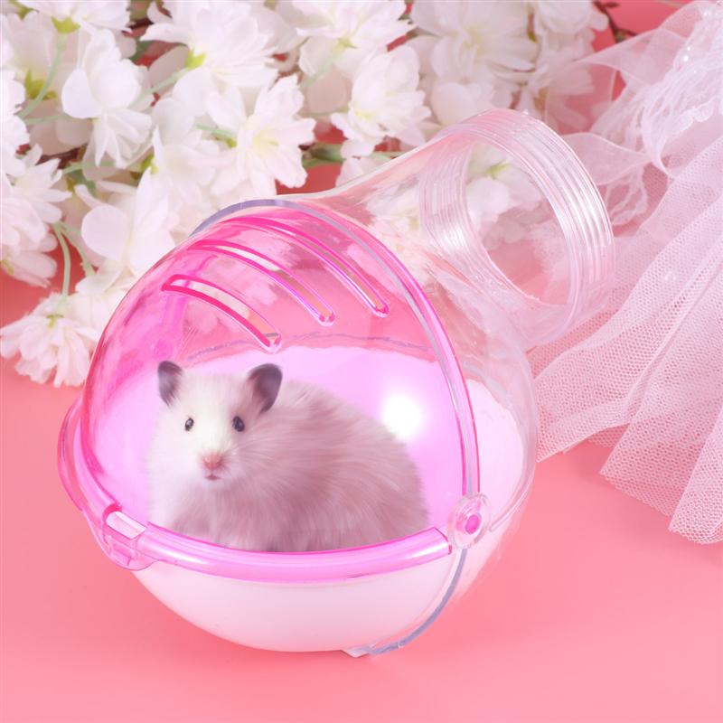 1 Pc Hamster Sand Schlecht Baden Becken Tragbare Chinchilla Sand Badewanne Kleine Haustier Wurf Reinigung Ort Für Hamster Chinchilla