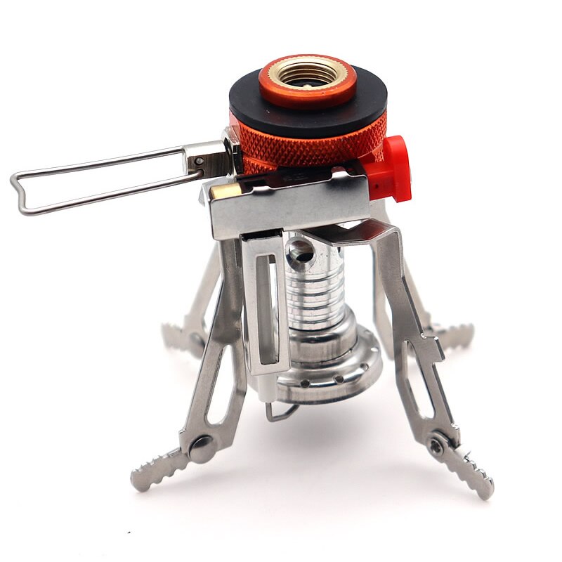 Mini Camping Stoves Folding Outdoor Gas Stove Portable Furnace Cooking Picnic Split Stoves Cooker Burners