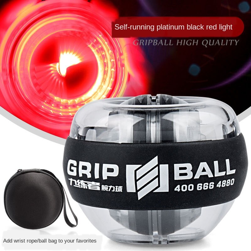 Strength Gyroscope Ball Double Gyroscope Wrist Arm Muscle Power Force Exercise Strengthen Ball Trainer Hand Grips Fitness: Light Green