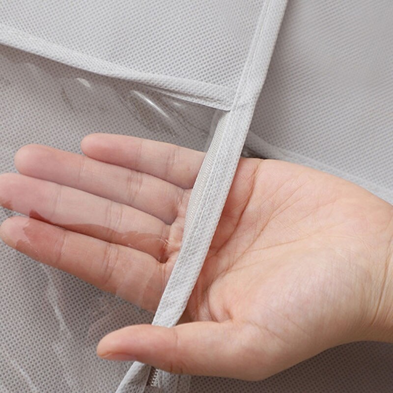 1PC Clothes Protector Breathable Transparent Suit Cover Wardrobe Storage Garment Bag Hanging Dustproof