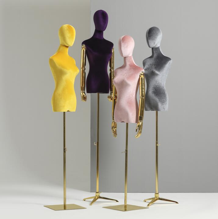 4colour no arm color window mannequin body stand Female dress foam Mannequin,flexible women,adjustable rack,doll 1PC C840