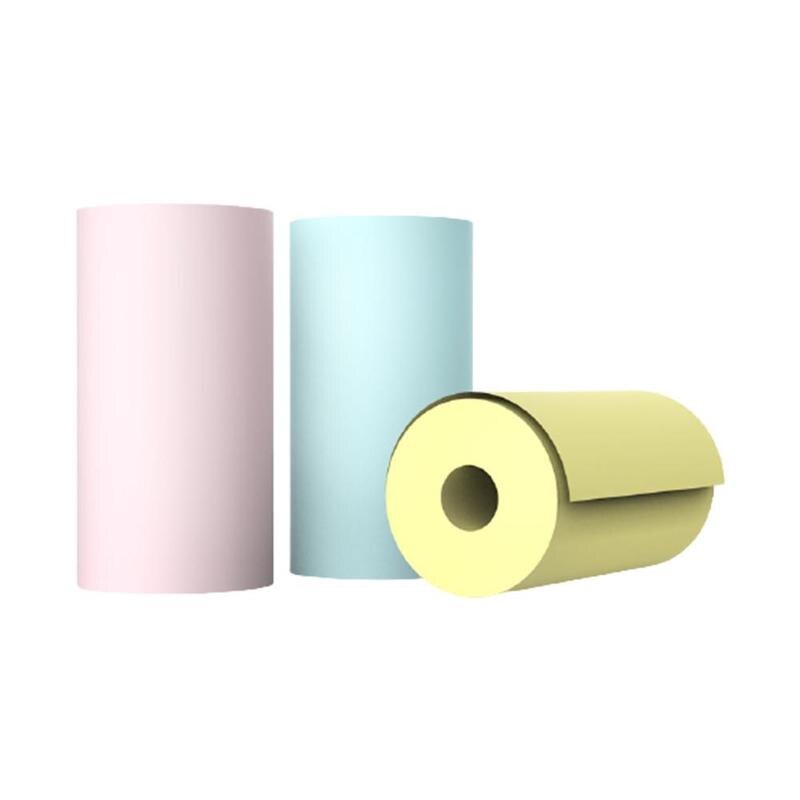 3 Rolls PeriPage Mini Portable Pocket Thermal Photo Printer Sticker Paper Printing Roll Paper papel fotografico para impresora: Default Title