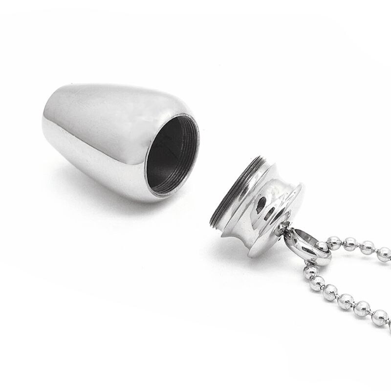 Huisdier As Cilinder Gedenkteken Urn Ketting Rvs Crematie Sieraden Voor Kat Hond