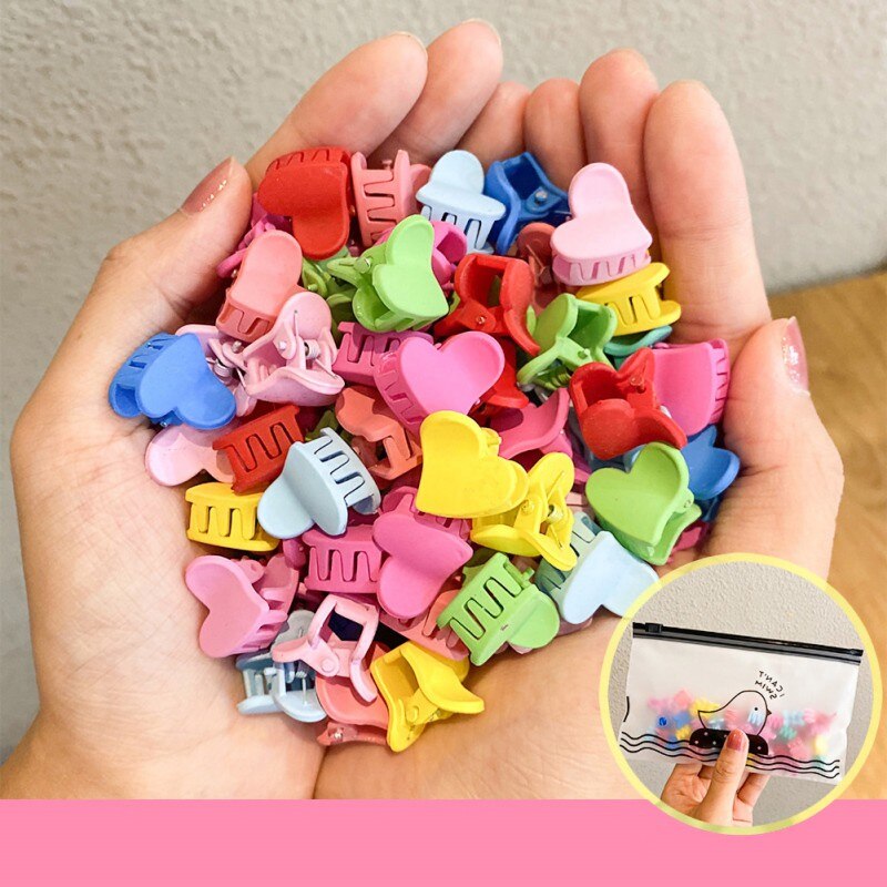 50 Stuks Meisje Hoofddeksels Snoep Kleur Haar Clip Kleine Clip Haaraccessoires 111: A6