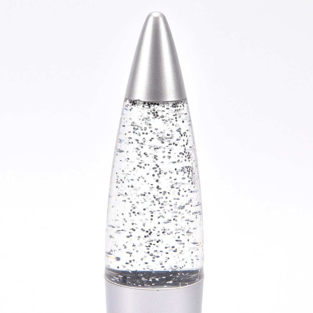 1 stks 3 Kleur Lava Lamp Met Koord Rocket USB RGB Lava Lamp Veranderende LED Glitter Nachtlampje Decoratie