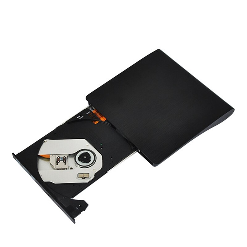 External CD DVD Drive USB3.0 + Type-C DVD Player CD DVD Burner for Laptop MAC IMAC Win 10/8/7 / XP PC