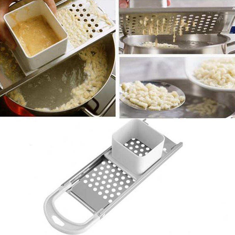 2 stk pastamaskin manuell nudler i rustfritt stål dumpling maker pasta kokeverktøy kjøkkentilbehør