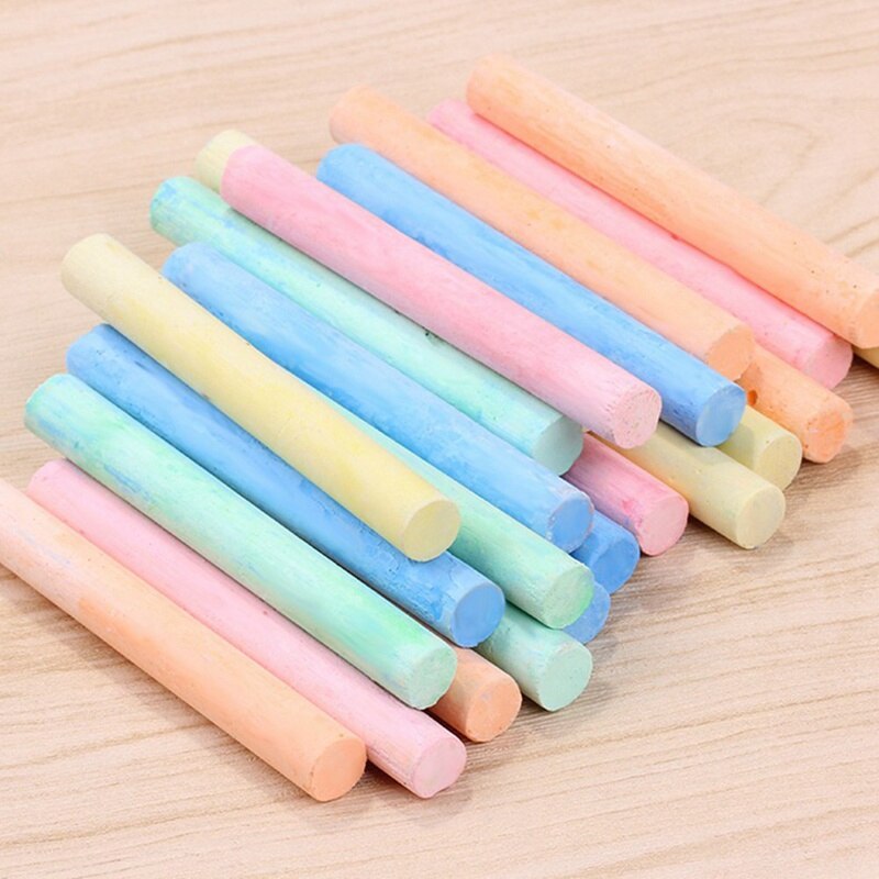 10 Pens/Box Children Drawing Graffiti Chalk Whiteboard Blackboard 10 Crayons Stationary Teacher Teacher