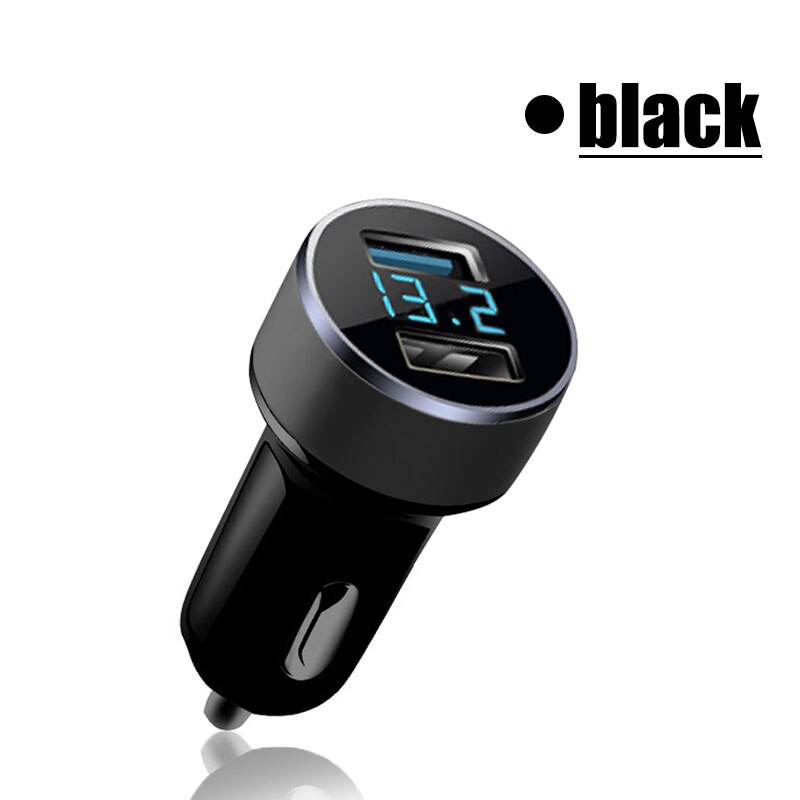 USB Car Charger For Mobile Phone On Iphone 12 Pro Max 11 5S Phone Adapter Fast Charging For Xiaomi Mi 11 9 Samsung Huawei In Car: 1pcs / Black