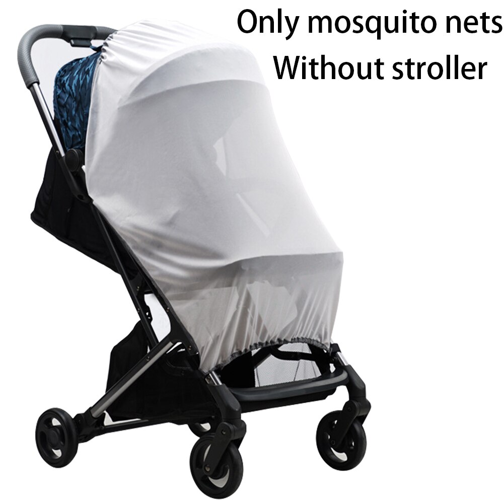 Anti uv carrinho de bebê mosquito net proteção ao ar livre pram universal verão inseto capa sun sombra berço dobrável transporte