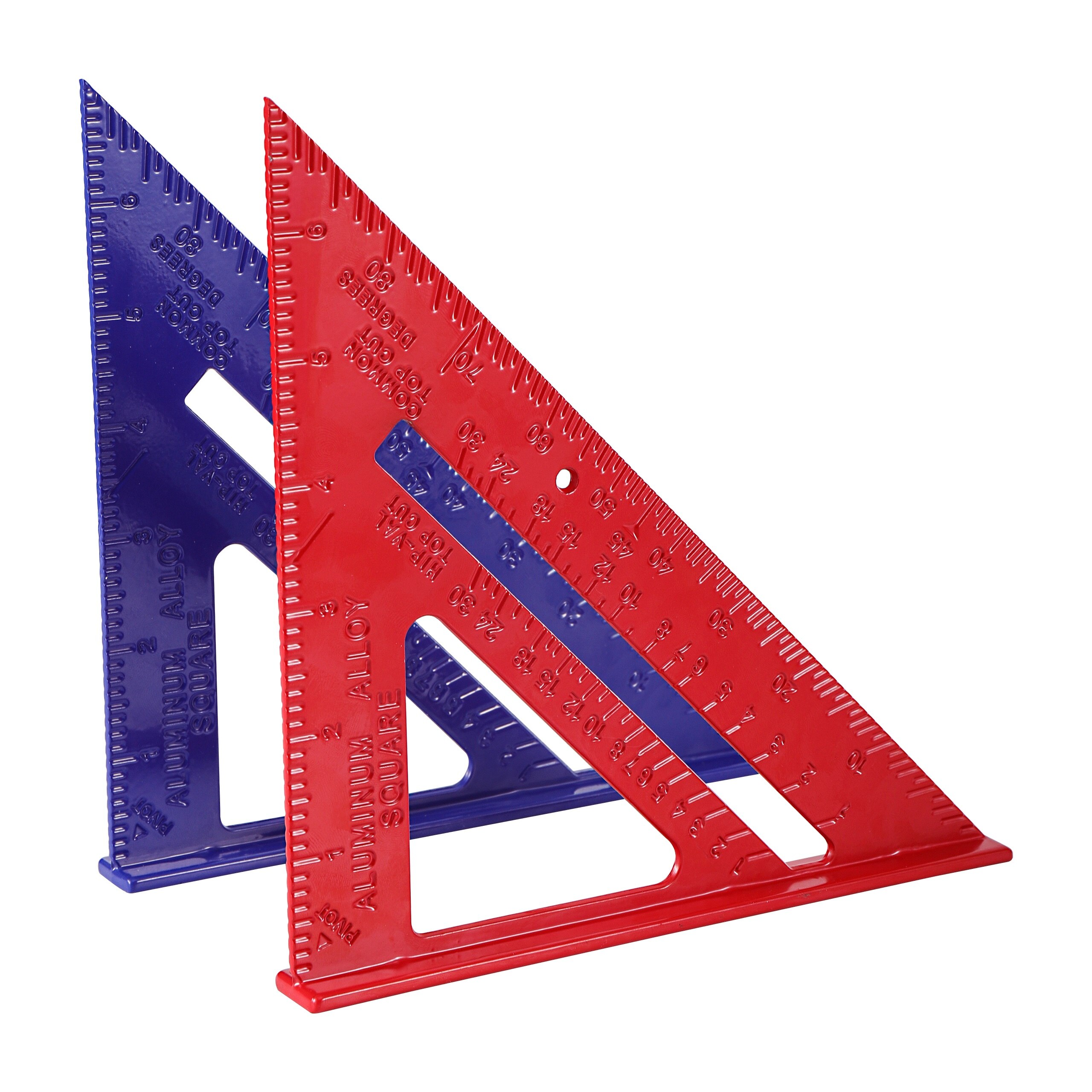 Drawing Tool Triangle Ruler Carpenter Square Speed Square Layout Tool Measurement Tool Angle Protractor Aluminum Alloy 1Pc