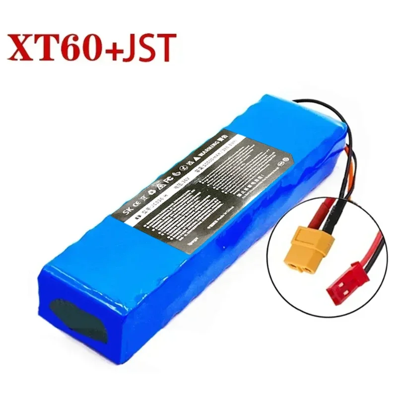 18650 36 V/42 V 10s2p 10500 mAh Elektroroller Power Lithiumbatterie Elektro-Skateboard BMS Roller Balance Auto: Himmel Blau