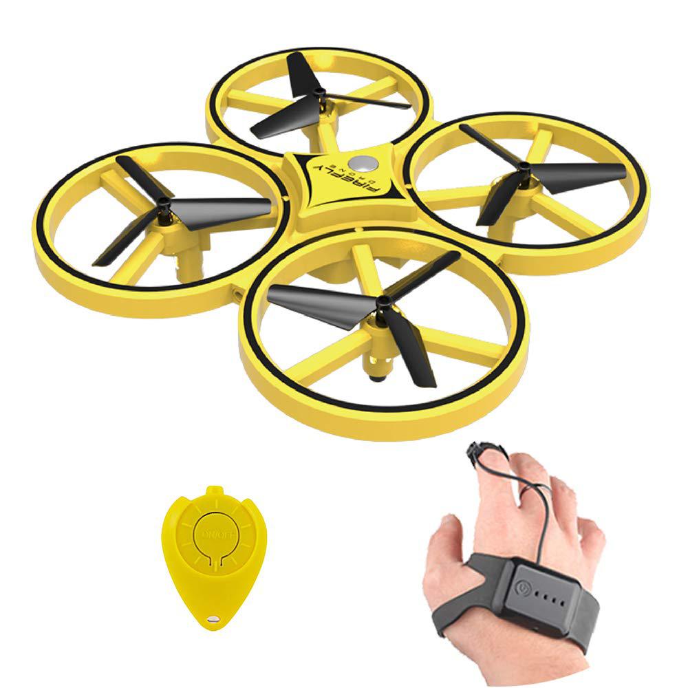 Zf04 rc drone quadcopter induktion drone watch remote sensing gestus fly håndkontrol drone højde hold børn legetøj: Default Title