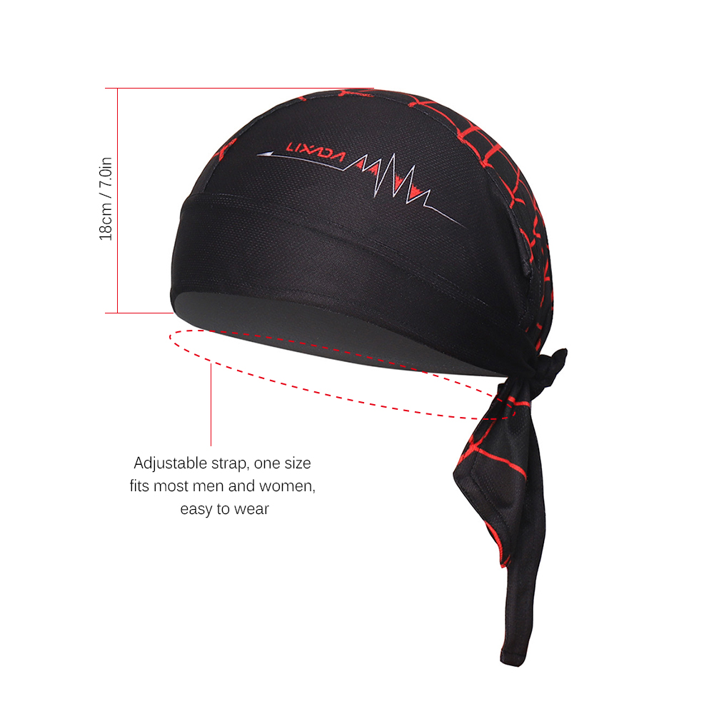draussen draussen Sport schnell trocken Radfahren Deckel Kopftuch Stirnband Fahrrad Kappe Männer Reiten Bandana Pirat Hütte casco ciclismo